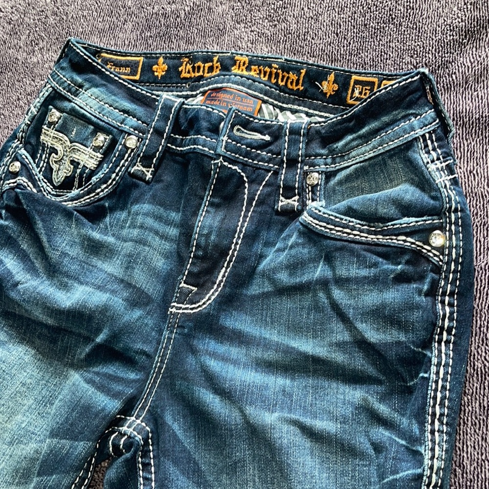 Womens Rock Revival Jeans